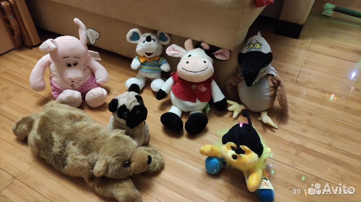 Мягкие игрушки новые