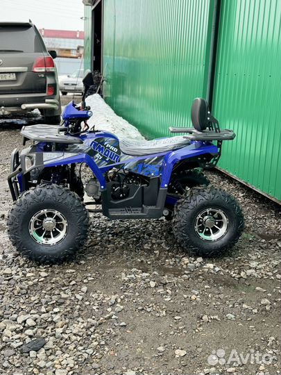 Квадроцикл Armour Pro синий 125 см3