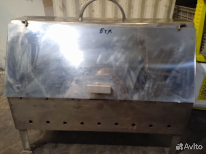 Коптильня из нержавейки 2 мм