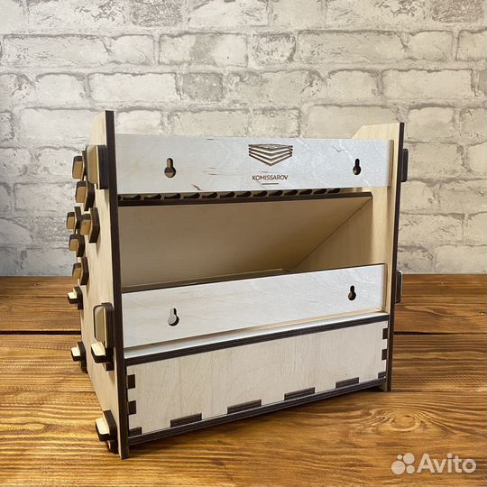 Подставка под сверла с ящиком (от 1мм до 16мм шаг