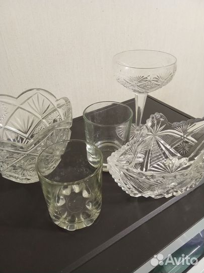 Хрустальная посуда СССР