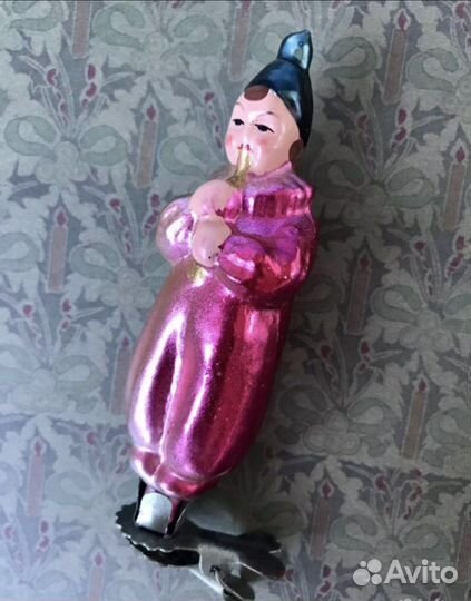 Советские Елочные игрушки СССР стекло