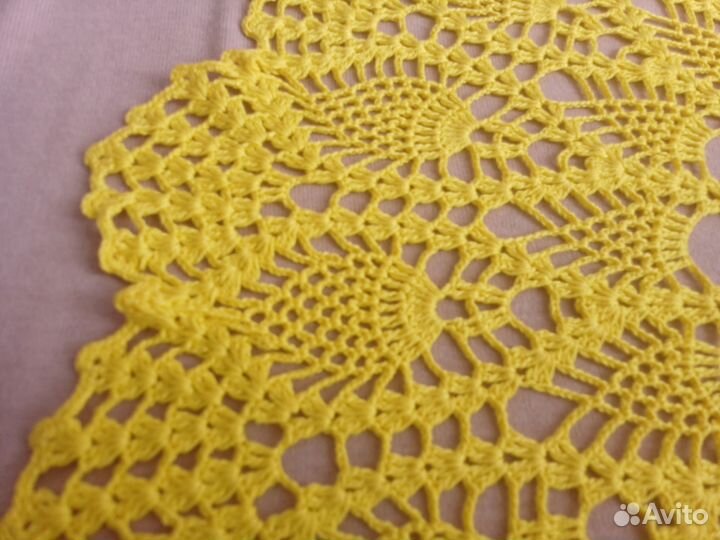 Салфетка вязаная крючком
