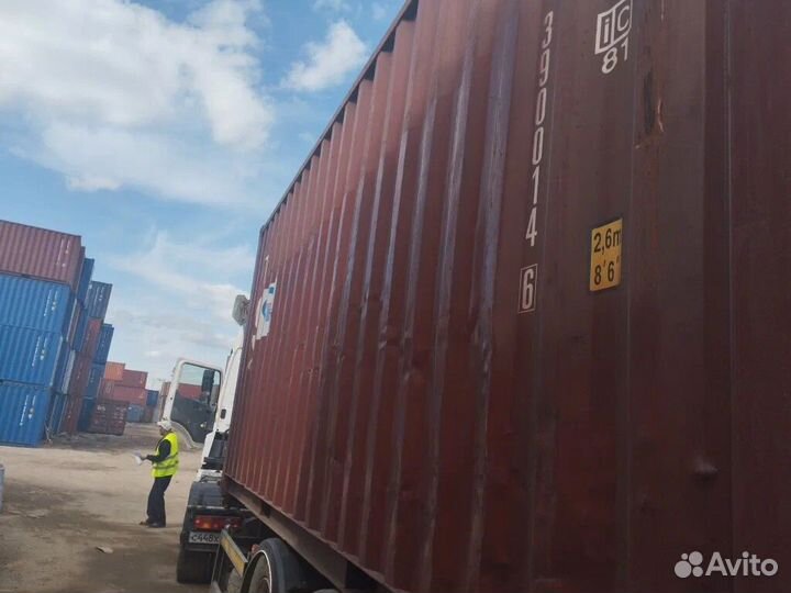 Морской контейнер бу 20 футов