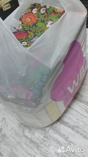 Кусочки ткани пакетом