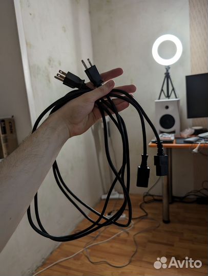 Сетевые кабели 10A 125V Американская вилка