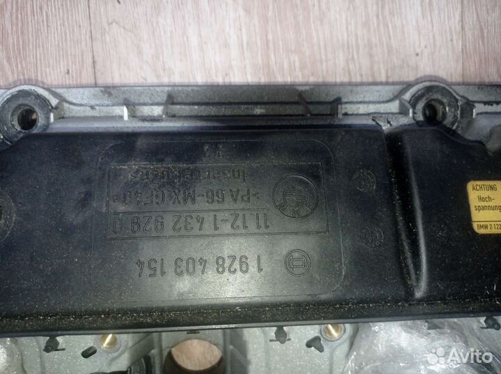 Клапанная крышка двс m54 на BMW