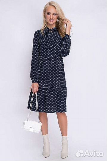 Платье свободного силуэта