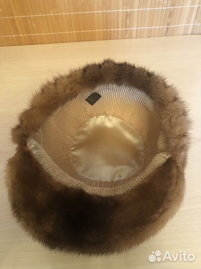 Шапка норковая женская