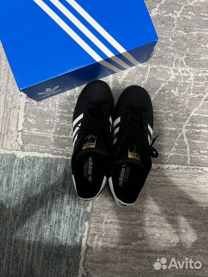 Кроссовки adidas superstar черные