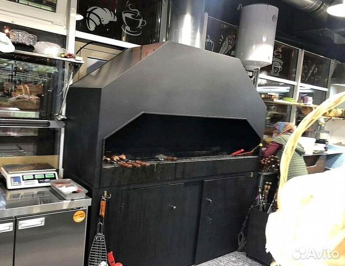 Мангал для кафе,шаурменной