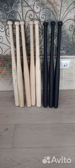 Бейсбольная бита деревянная