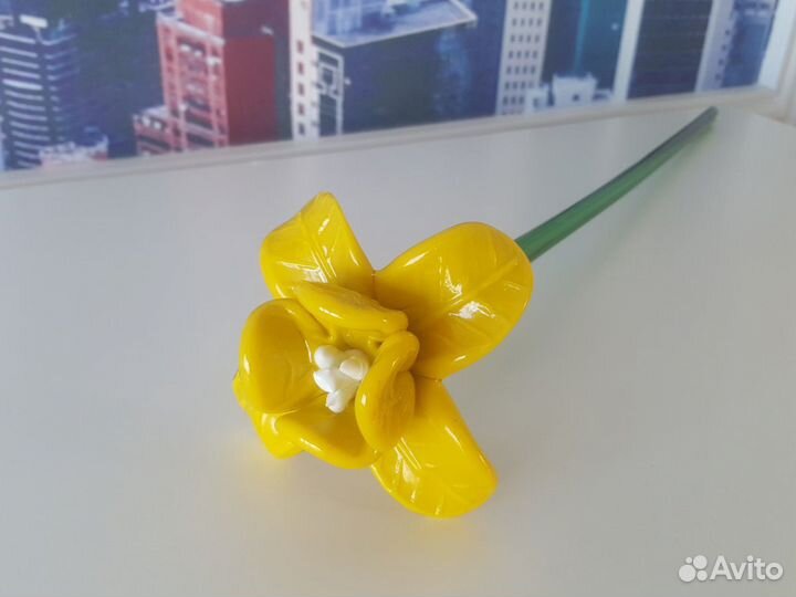 Стеклянная роза