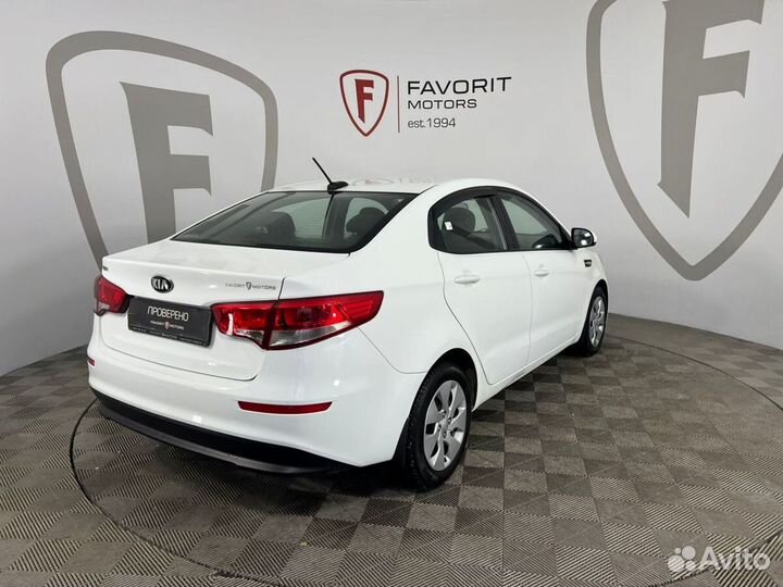 Kia Rio 1.6 AT, 2017, 110 846 км