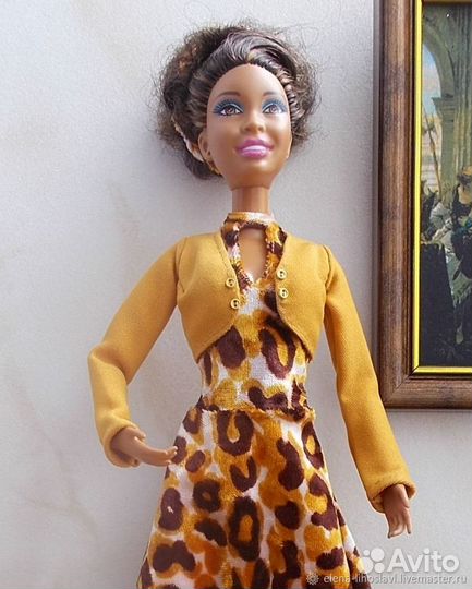 Платье для куклы Барби