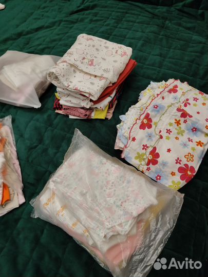 Вещи на девочку от рождения и до 74