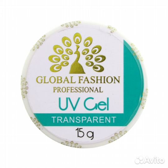 Гель Global Fashion 15 gr прозрачный