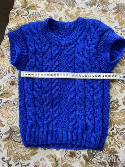 Детский жилет ручной работы