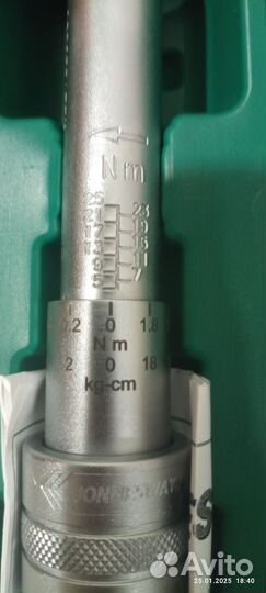 Динамометрический ключ jonnesway 5-25