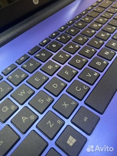 Ноутбук HP 15-ba526ur синий 15.6