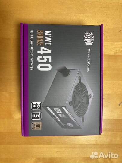 Блок питания 450w bronze