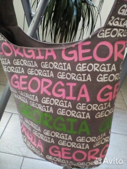 Сумка белая,сумка Georgia