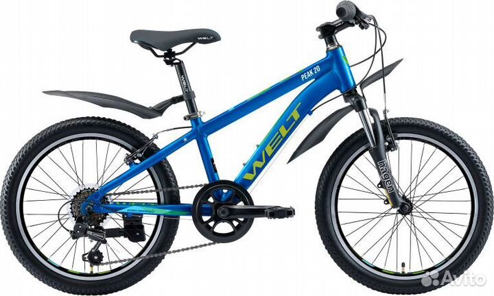 Детский велосипед Welt Peak 20 2022 Blue