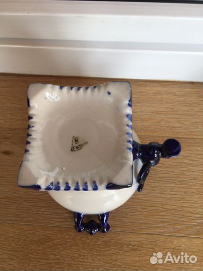 Самовар с чайничком, Гжель СССР