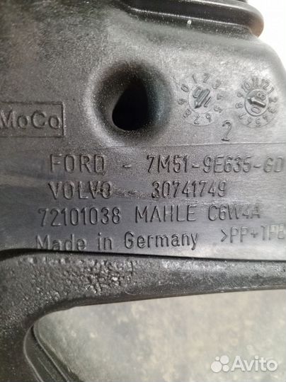 Патрубок воздушного фильтра Volvo S40