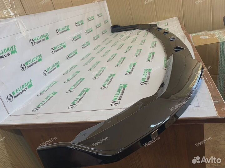 Сплиттер передний BMW 3 G20 Competition черный