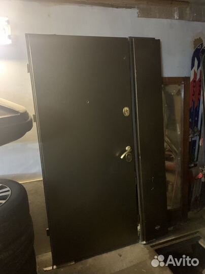 Металлическая дверь бу