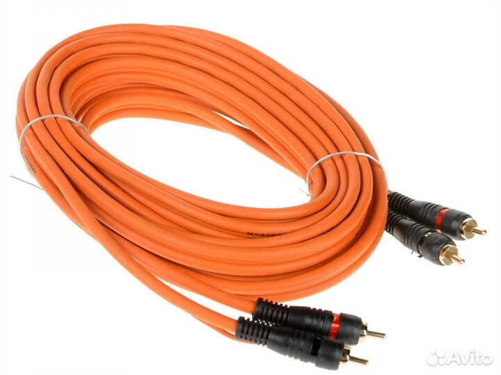 Кабель Mystery mrca 5.2 RCA x2 - RCA х2, 5 метров
