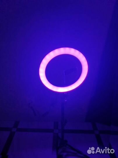 Новая кольцевая RGB лампа