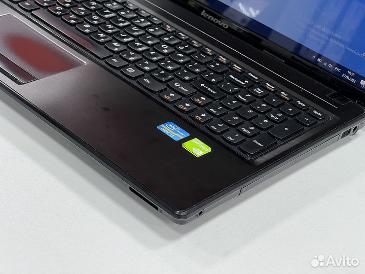 Шустрый ноут 8G озу SSD256g GeForce 2G Металл