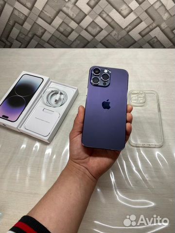 iPhone 14 pro max 256 gb deep purple android