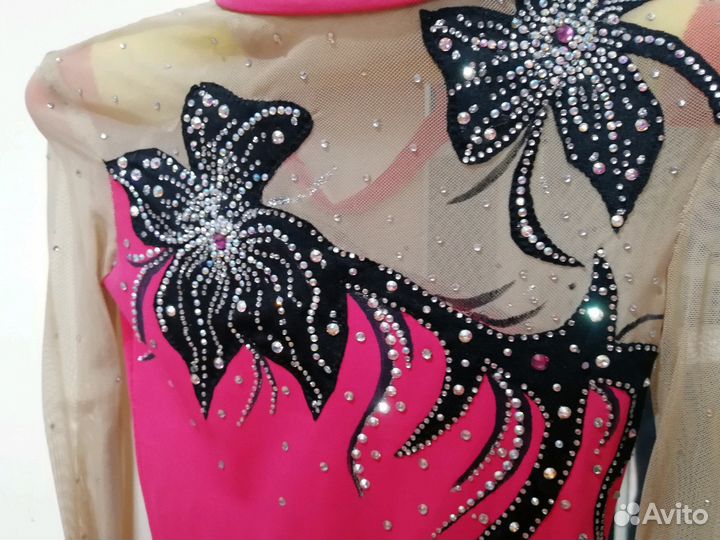 Купальник для художественной гимнастики на 5-7 лет