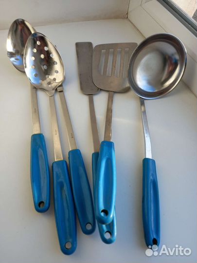 Набор кухонный, ложки,вилки,ножи б/у