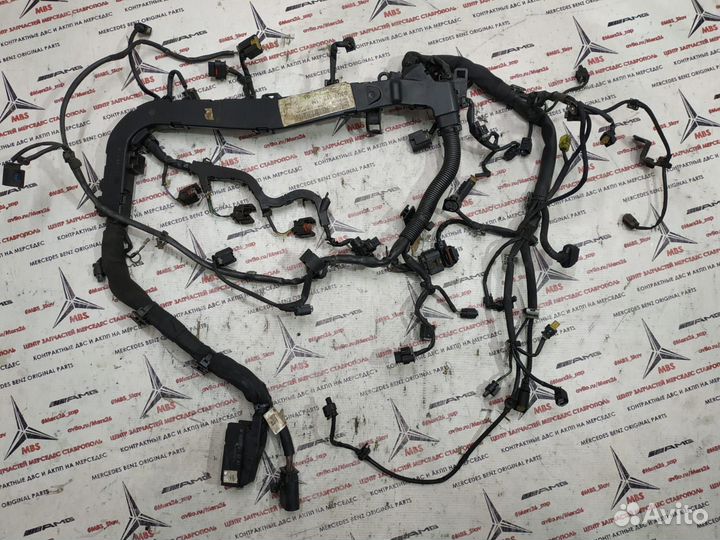 Проводка двигателя om651 Mercedes