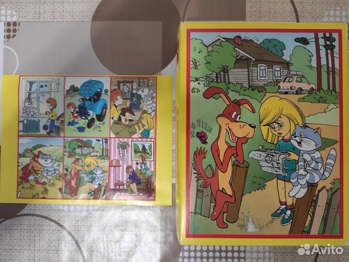 Кубики-пазлы детские