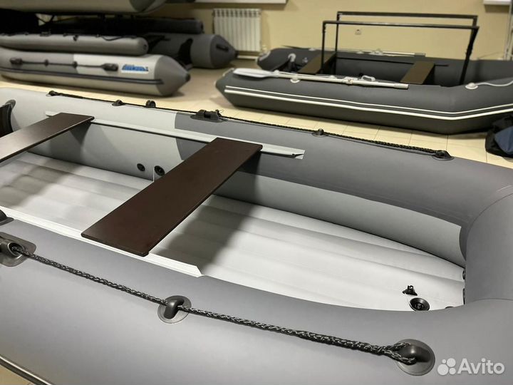 Лодка пвх Stormline Classic Air 360 серая