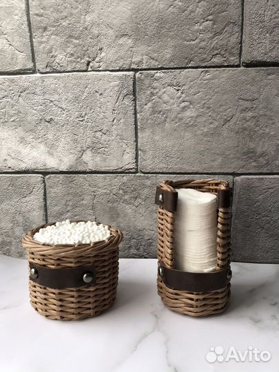 Органайзер для ватных дисков и ватных палочек