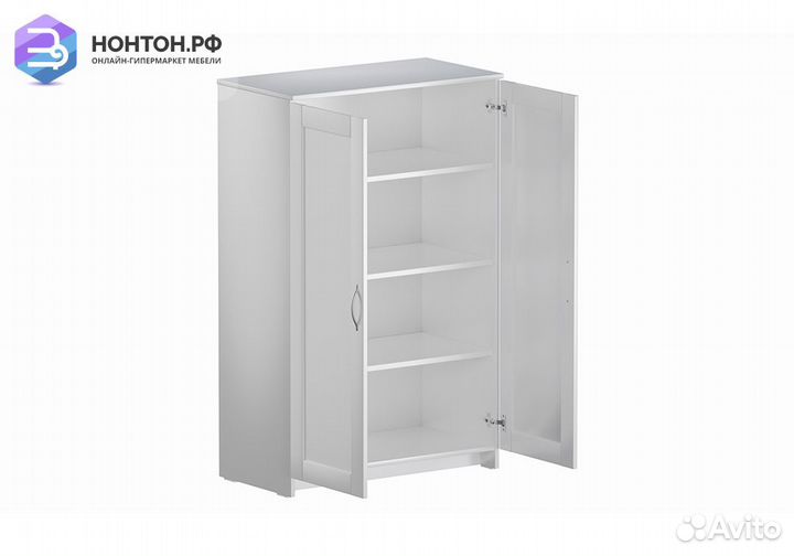 Шкаф двухдверный Сириус белый