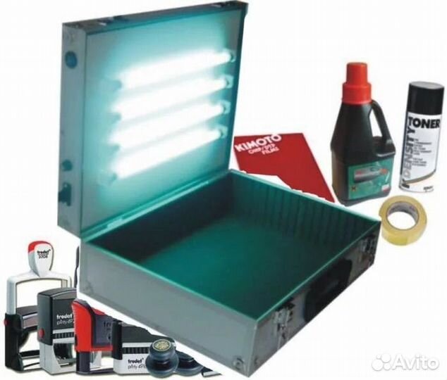 Готовый набор для изготоления печатей и штампов