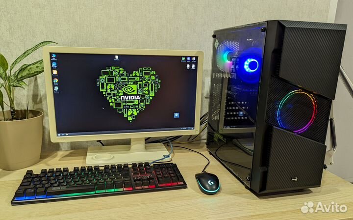 Игровой Core i3 12100F, RTX 4060 8gb на гарантии