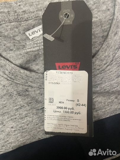 Футболка levis женская