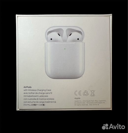 Беспроводные наушники airpods 2