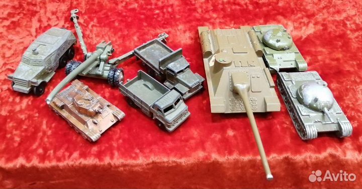 Военная техника. Машинки/Танки. Игрушки. СССР