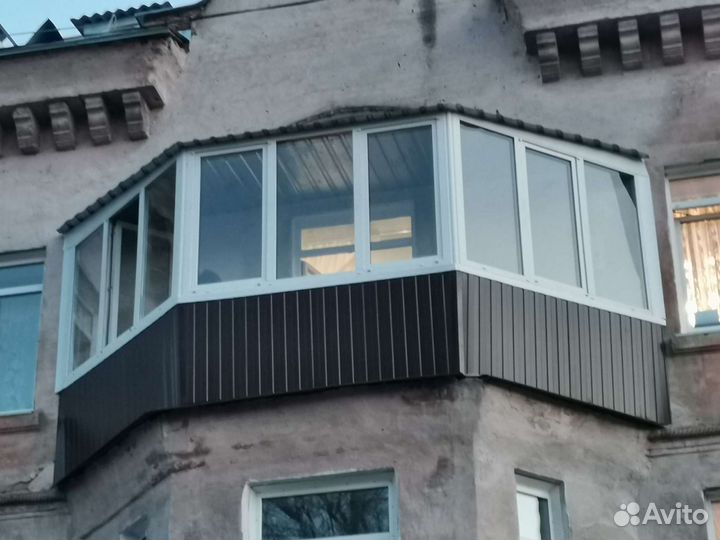 Остекление балконов, окна, отделка, ремонт