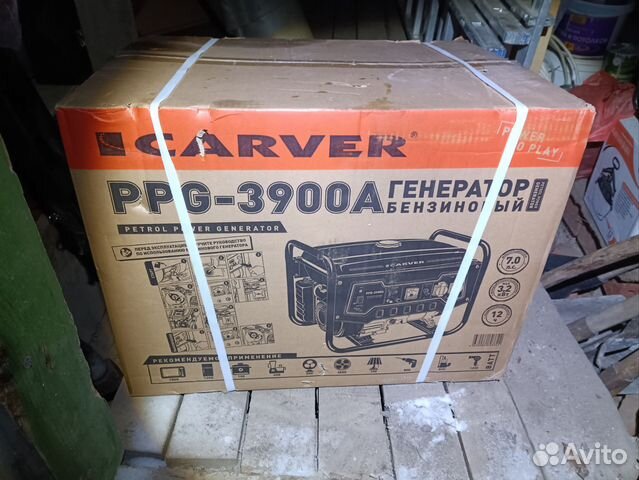 Генератор бензиновый Carver ppg-3900a купить в Челябинске | Товары для ...
