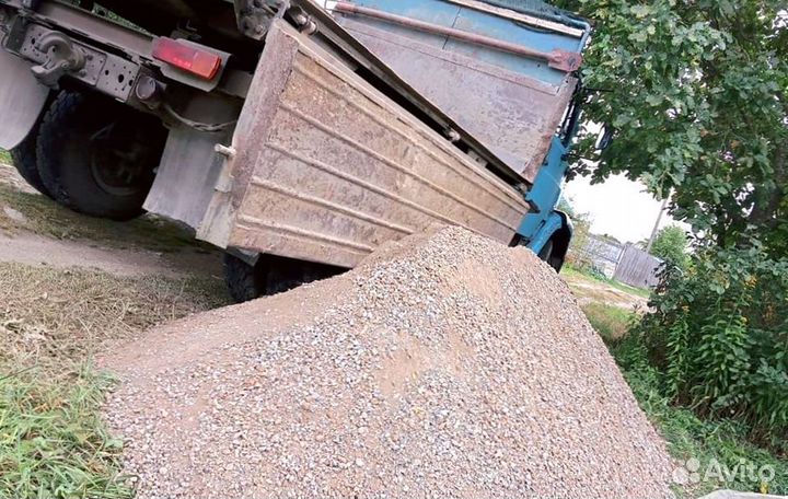 Щебень гравийный